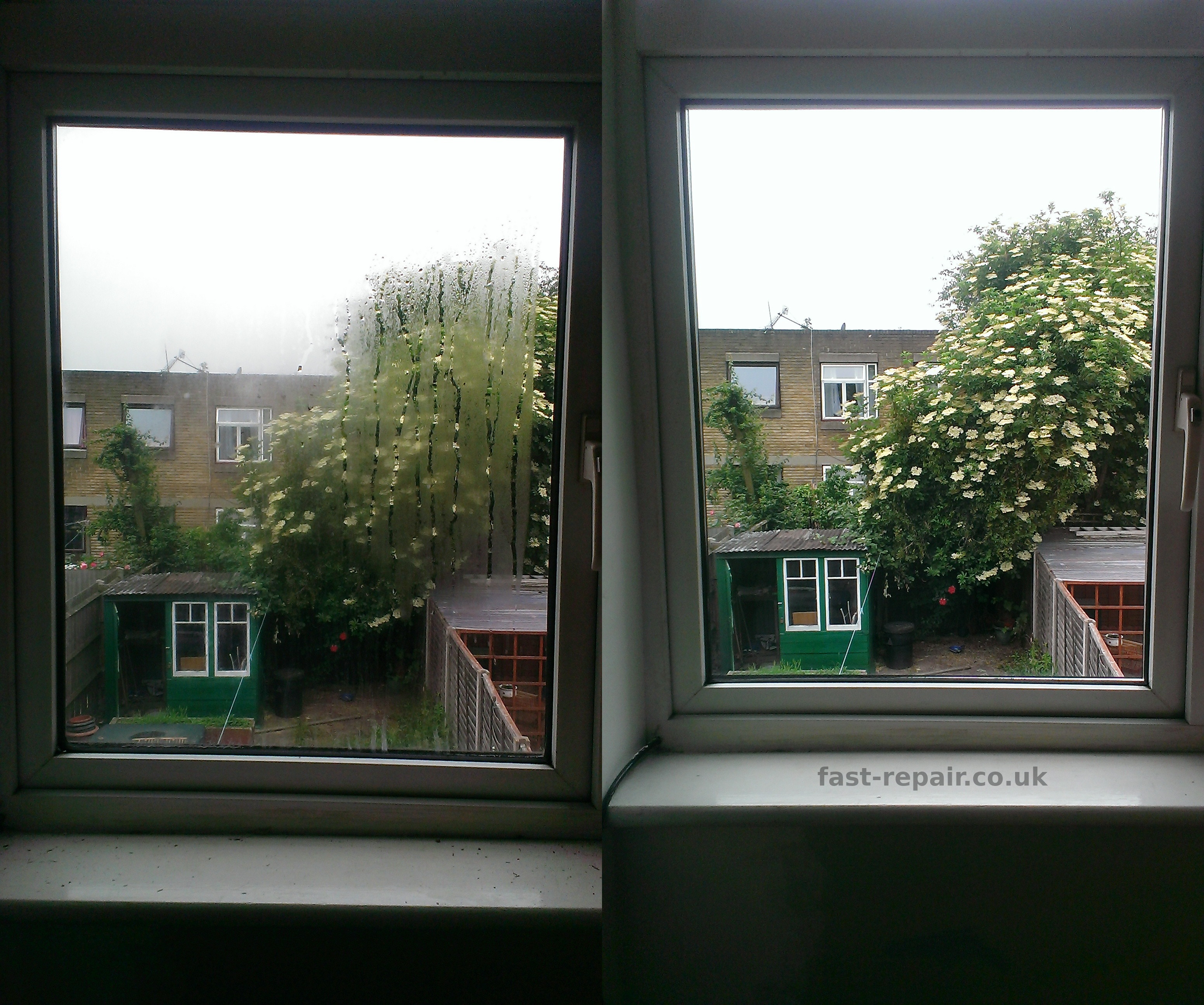 difference between misted and clear glass