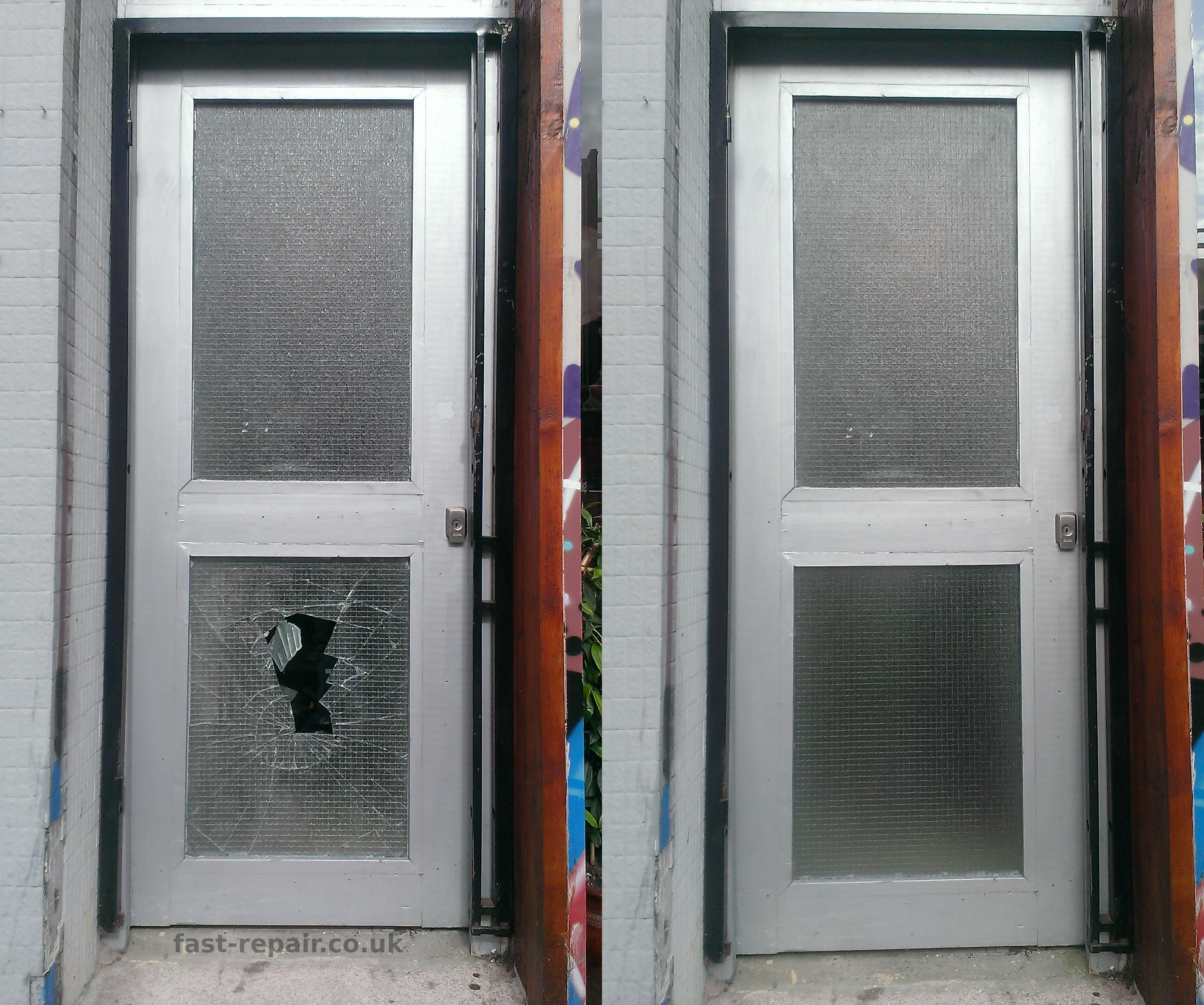 Georgian wire glass replacement